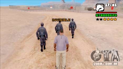 Invisiblity para GTA San Andreas