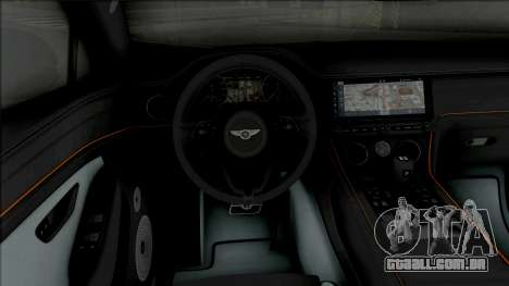 Bentley Continental GT Mansory HQ para GTA San Andreas