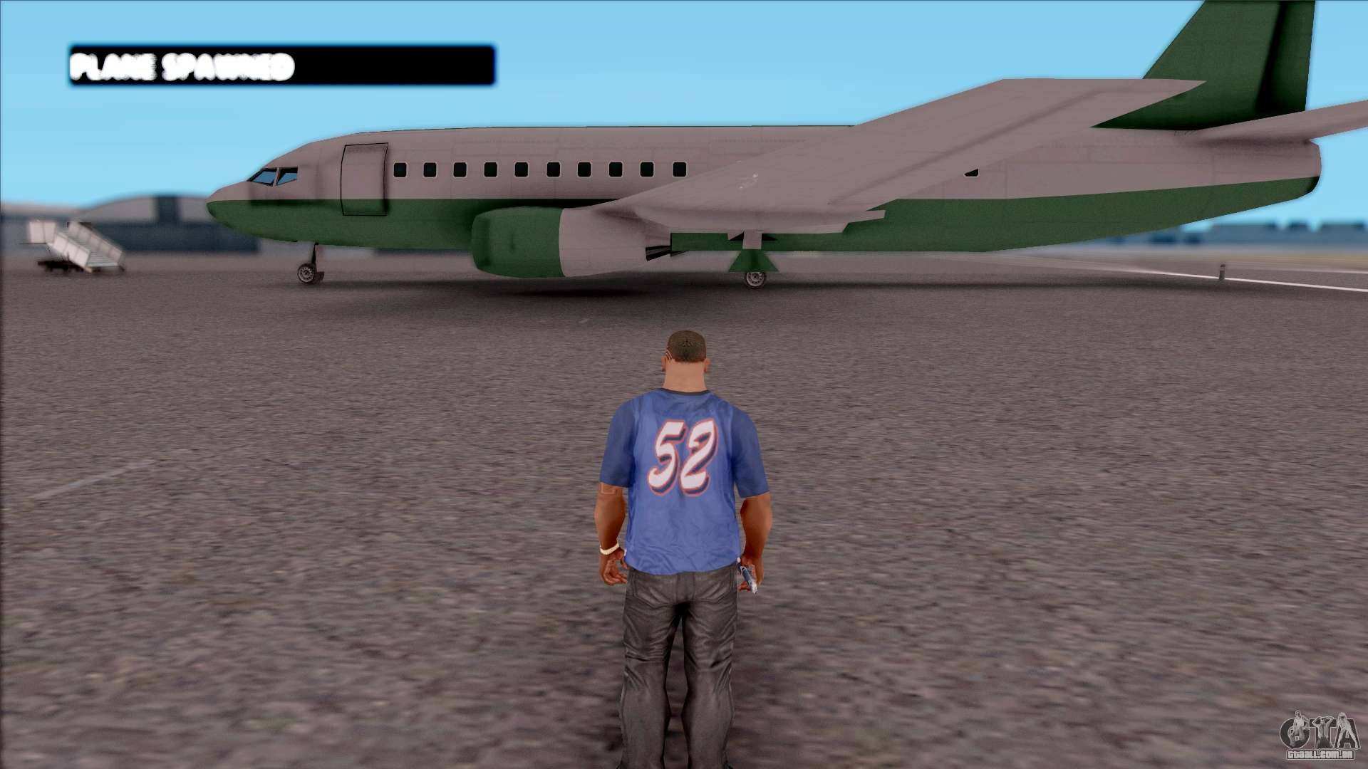 Como Pegar o Maior Avião Do GTA San Andreas 