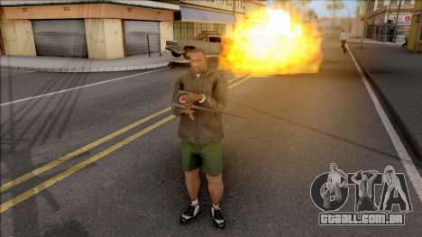 Unused Detonator Animation para GTA San Andreas