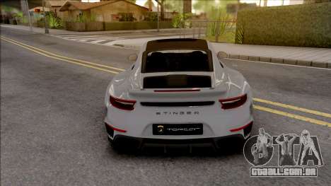 Porsche 911 Stinger GTR 2017 TopCar para GTA San Andreas