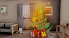 Christmas Tree in El Corona House para GTA San Andreas