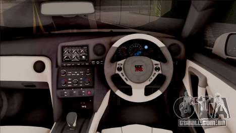 Nissan GTR R35 2015 (SA Lights) para GTA San Andreas