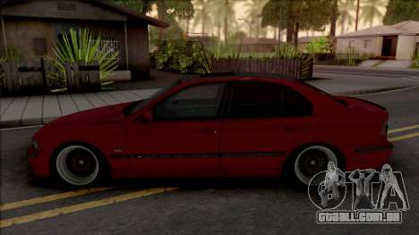 BMW M5 E39 Stanced Red para GTA San Andreas