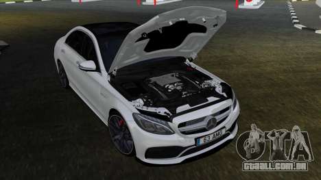 Mercedes-Benz C63s W205 para GTA San Andreas