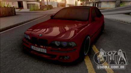 BMW M5 E39 Stanced Red para GTA San Andreas
