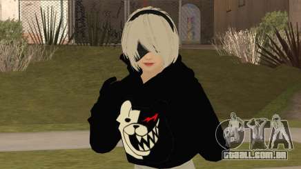 2b-san - Casual MONOKUMA para GTA San Andreas
