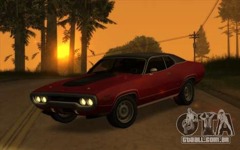 Plymouth GTX 426 Hemi (GR2-RS23) 71 para GTA San Andreas