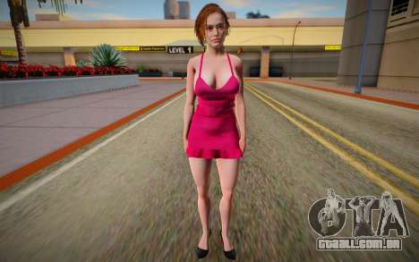 Jill Valentine Dress para GTA San Andreas