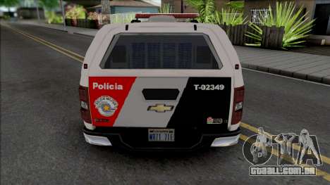 Chevrolet S10 PMESP para GTA San Andreas