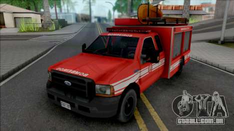 Ford F4000 Fire Brigade para GTA San Andreas