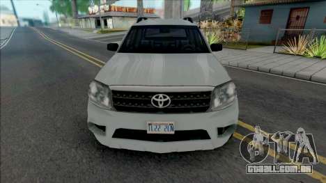 Toyota Hilux SW4 para GTA San Andreas