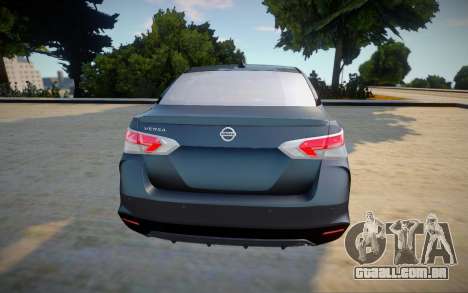 Nissan Versa 2020 (interior lowpoly) para GTA San Andreas