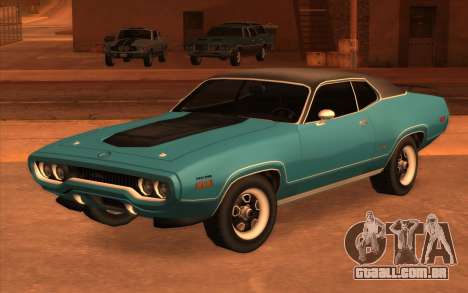 Plymouth GTX 426 Hemi (GR2-RS23) 71 para GTA San Andreas