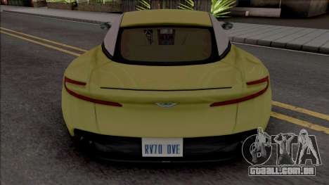 Aston Martin DB11 2017 SA Style para GTA San Andreas