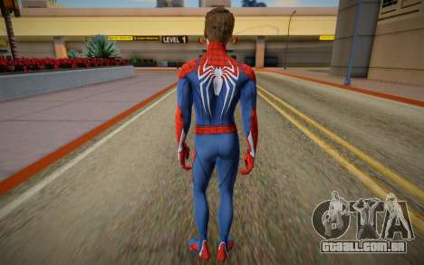 Spider Man PS5 Advanced unmasked Ben Jordan para GTA San Andreas