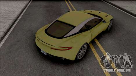 Aston Martin DB11 2017 SA Style para GTA San Andreas