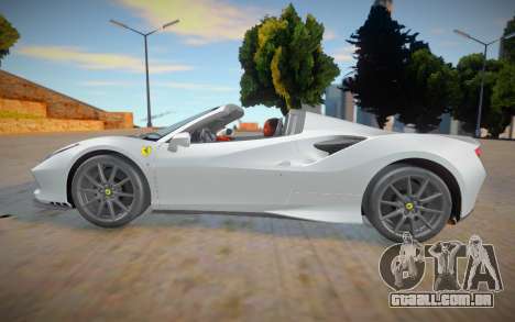 Ferrari F8 Tributo Spider para GTA San Andreas