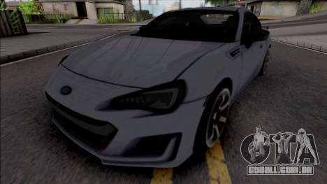 Subaru BRZ tS para GTA San Andreas