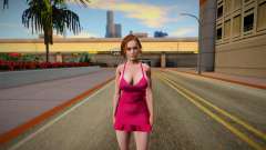 Jill Valentine Dress para GTA San Andreas