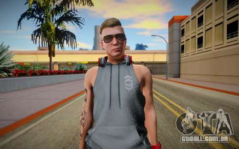 GTA Online Skin Ramdon N25 Male para GTA San Andreas