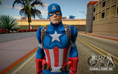 Capitan America Fortnite para GTA San Andreas