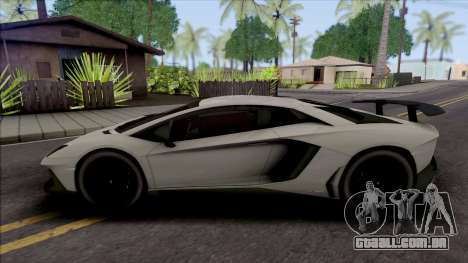 Lamborghini Aventador SV Coupe para GTA San Andreas