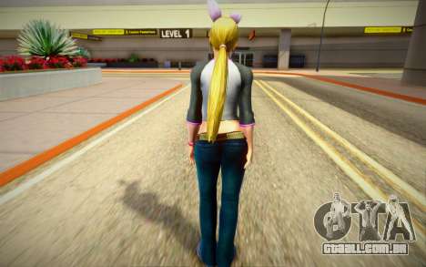 Helena (Jennifer Wills) from Dead Or Alive 5 para GTA San Andreas