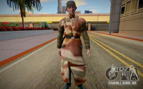 German Skin Camouflage Fix para GTA San Andreas