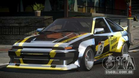 1983 Toyota AE86 GS Racing L7 para GTA 4