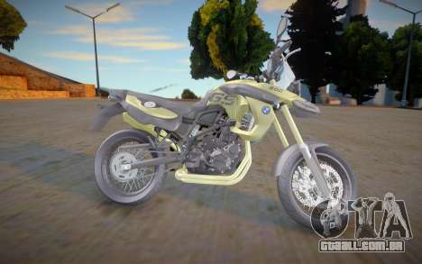 BMW F800 GS para GTA San Andreas