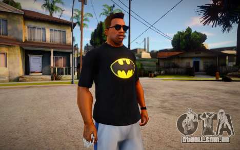 Batman T-Shirt (good textures) para GTA San Andreas