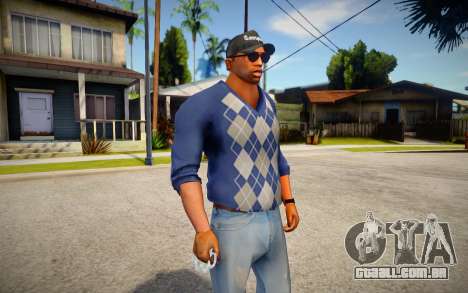 Suéter de Franklin de GTA V para GTA San Andreas