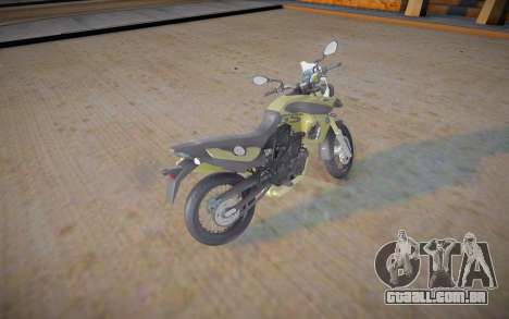 BMW F800 GS para GTA San Andreas