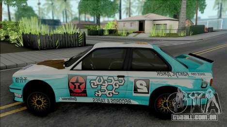 BMW M3 E30 1988 X Cactus Jack para GTA San Andreas