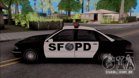 Beta Premier Police SF (Final) para GTA San Andreas