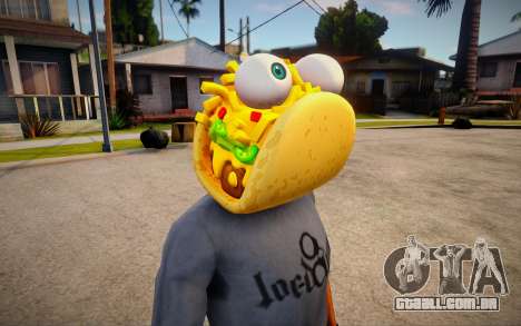 Fortnite Taco Mask For Cj para GTA San Andreas