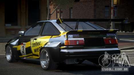 1983 Toyota AE86 GS Racing L7 para GTA 4