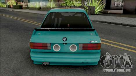 BMW M3 E30 1988 X Cactus Jack para GTA San Andreas