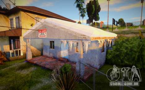 Winter Gang House 3 para GTA San Andreas