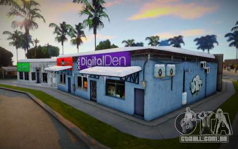 Winter Barber Shop para GTA San Andreas