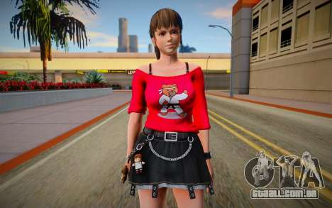 DOA5LR Hitomi Costume 9 para GTA San Andreas