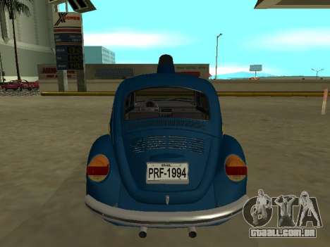 Volkswagen Beetle 94 Polícia Rodoviária Federal para GTA San Andreas