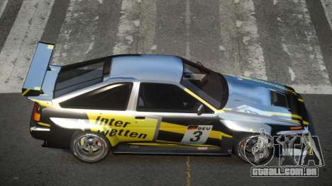 1983 Toyota AE86 GS Racing L7 para GTA 4