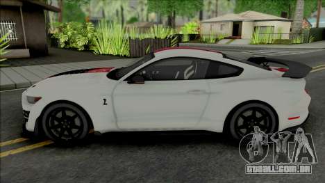 Ford Mustang Shelby GT500 2020 (SA Lights) para GTA San Andreas