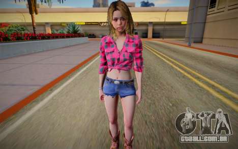 Becca Woolet para GTA San Andreas