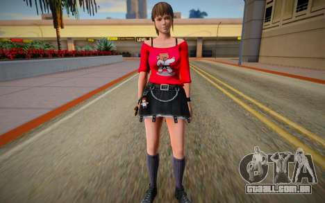 DOA5LR Hitomi Costume 9 para GTA San Andreas