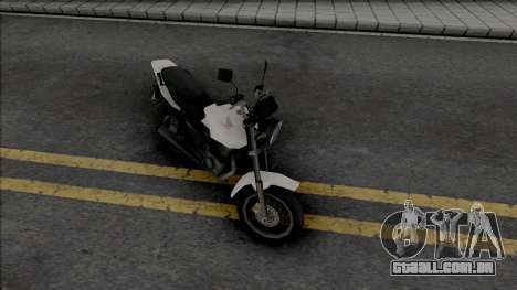 Honda CG 150 [VehFuncs] para GTA San Andreas