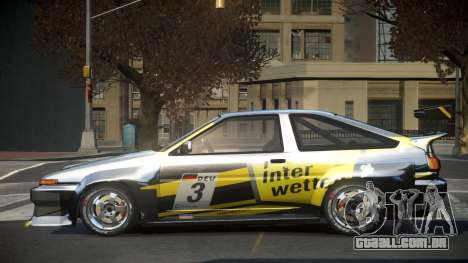 1983 Toyota AE86 GS Racing L7 para GTA 4