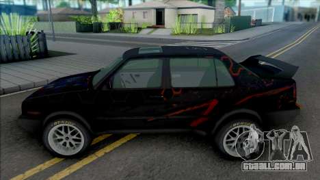 Volkswagen Jetta MK2 (Double Rear Wheels) para GTA San Andreas